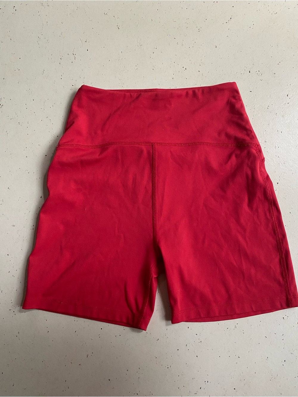 Red Beyond Yoga Bike Shorts